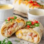 Baked Imitation Crab Chimichangas Recipe