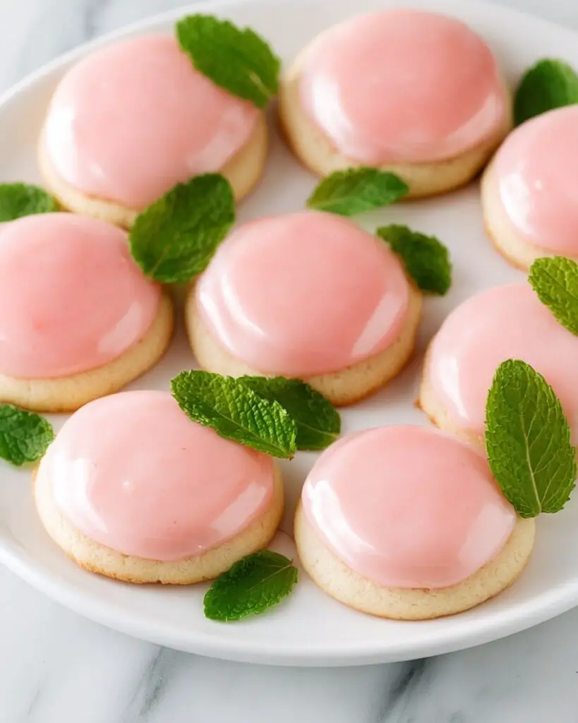Ridiculously Easy Strawberry Lemonade Meltaway Cookies Recipe