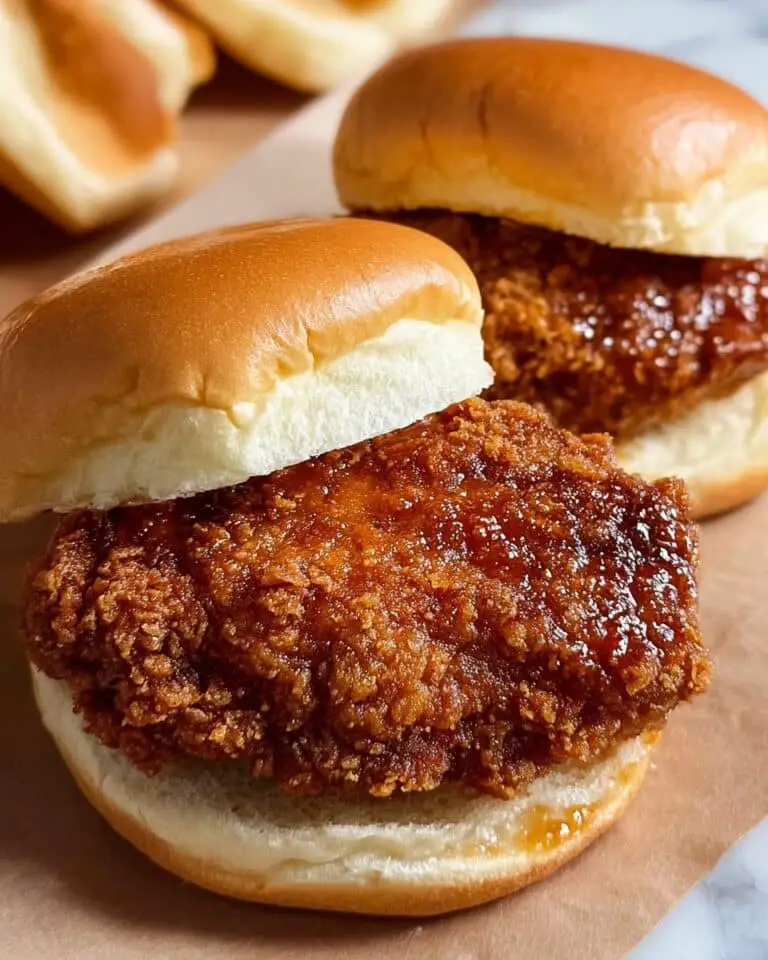 Crispy Hot Honey Chicken Sandwich Recipe
