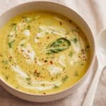 Creamy Spiced Coconut Cauliflower Soup Recipe