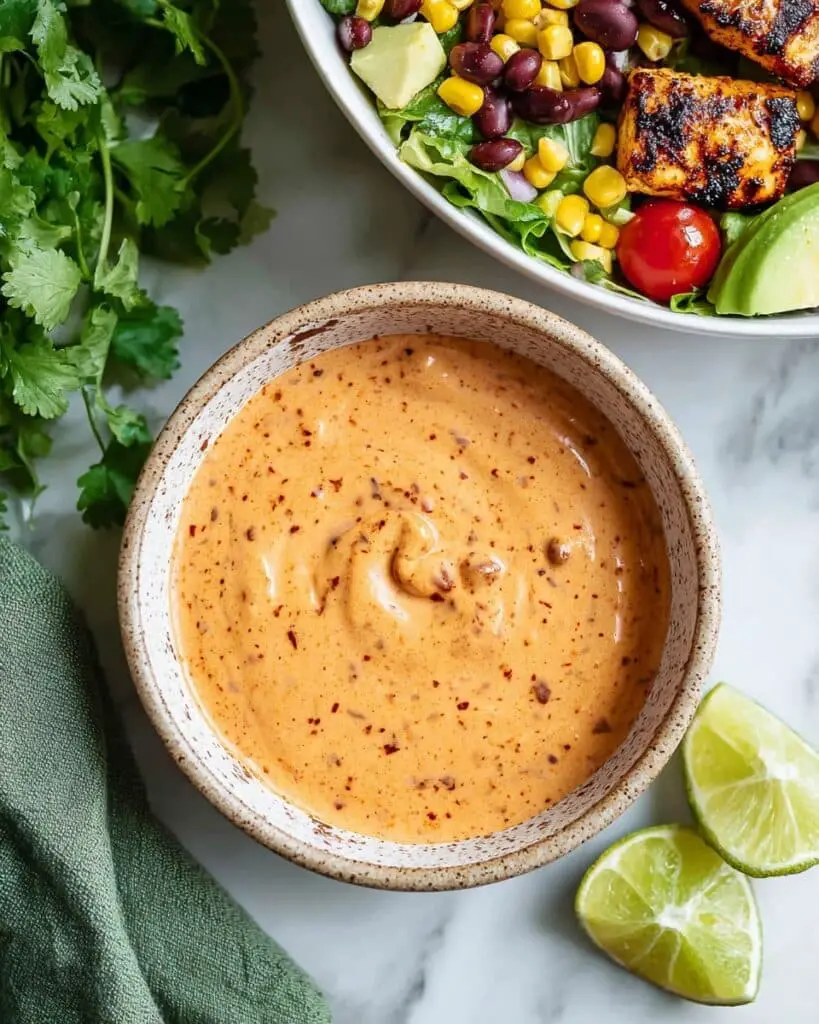 Spicy Chipotle Greek Yogurt Dressing Recipe