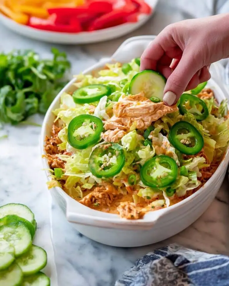 Loaded Paleo Chicken Taco Dip Recipe
