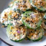 Jalapeno Popper Cucumber Salad Recipe