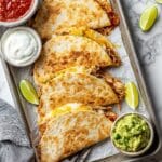 Crispy Baked Chicken Tacos (4-Ingredients!) Recipe
