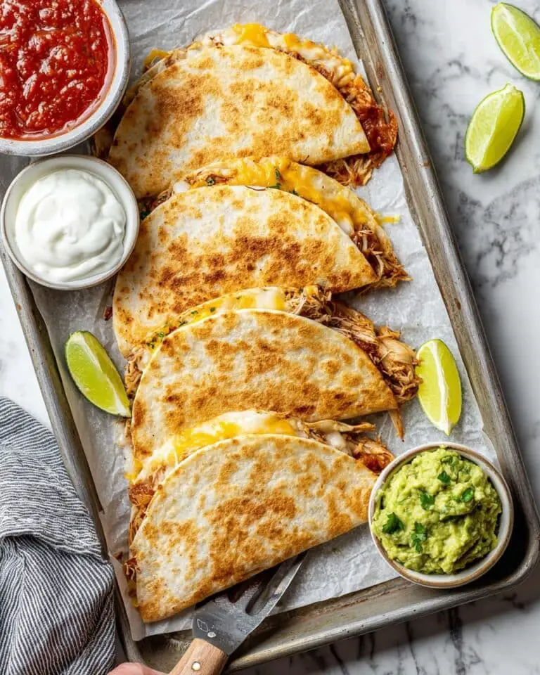 Crispy Baked Chicken Tacos (4-Ingredients!) Recipe