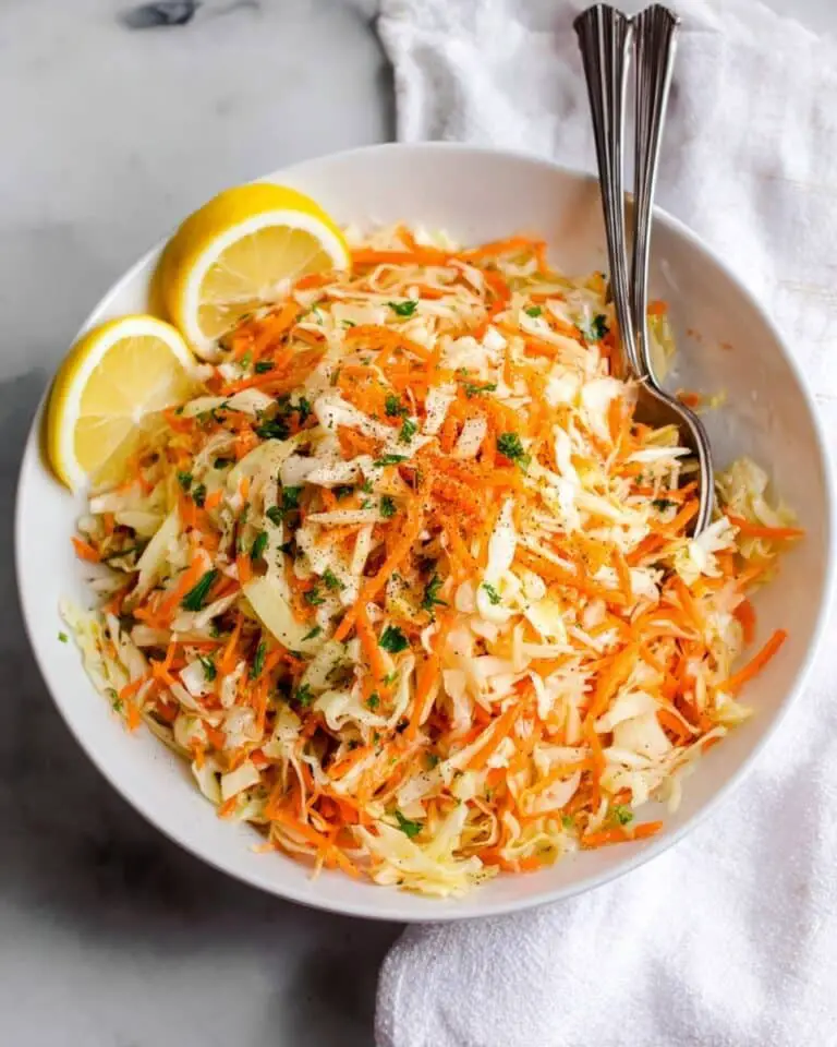 Easy Cabbage and Carrot Salad Recipe