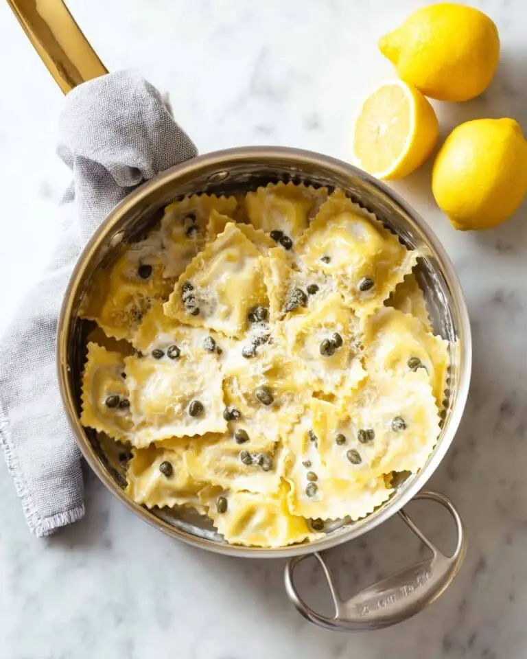 White Wine Lemon Caper Sauce Recipe