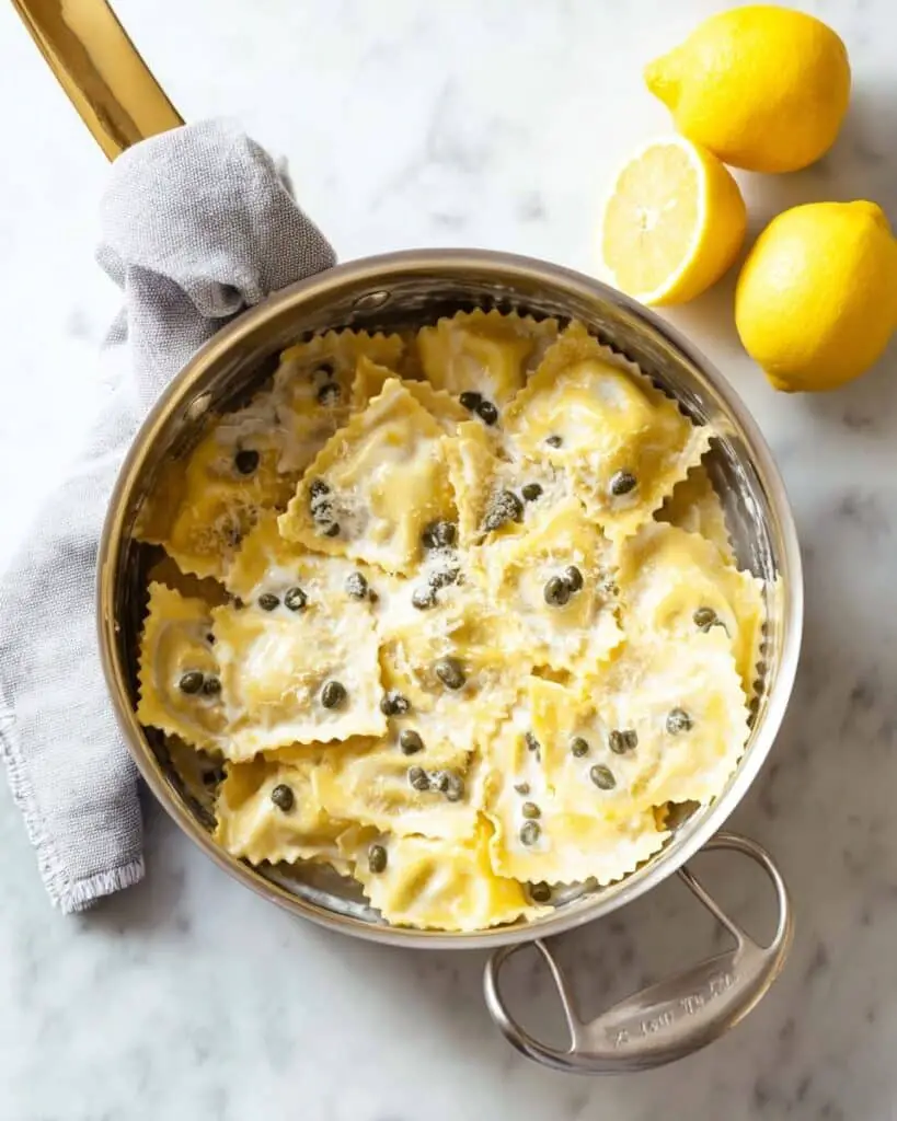 White Wine Lemon Caper Sauce Recipe