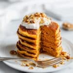 Feel-Good Oatmeal Blender Apple Carrot Pancakes Recipe