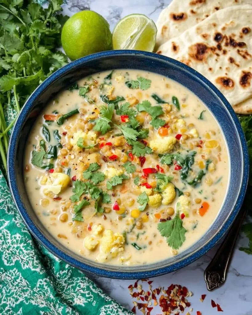 Lentil Cauliflower Soup Recipe