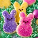 Easter Bunny Sugar Cookies with Frosting Recipe
