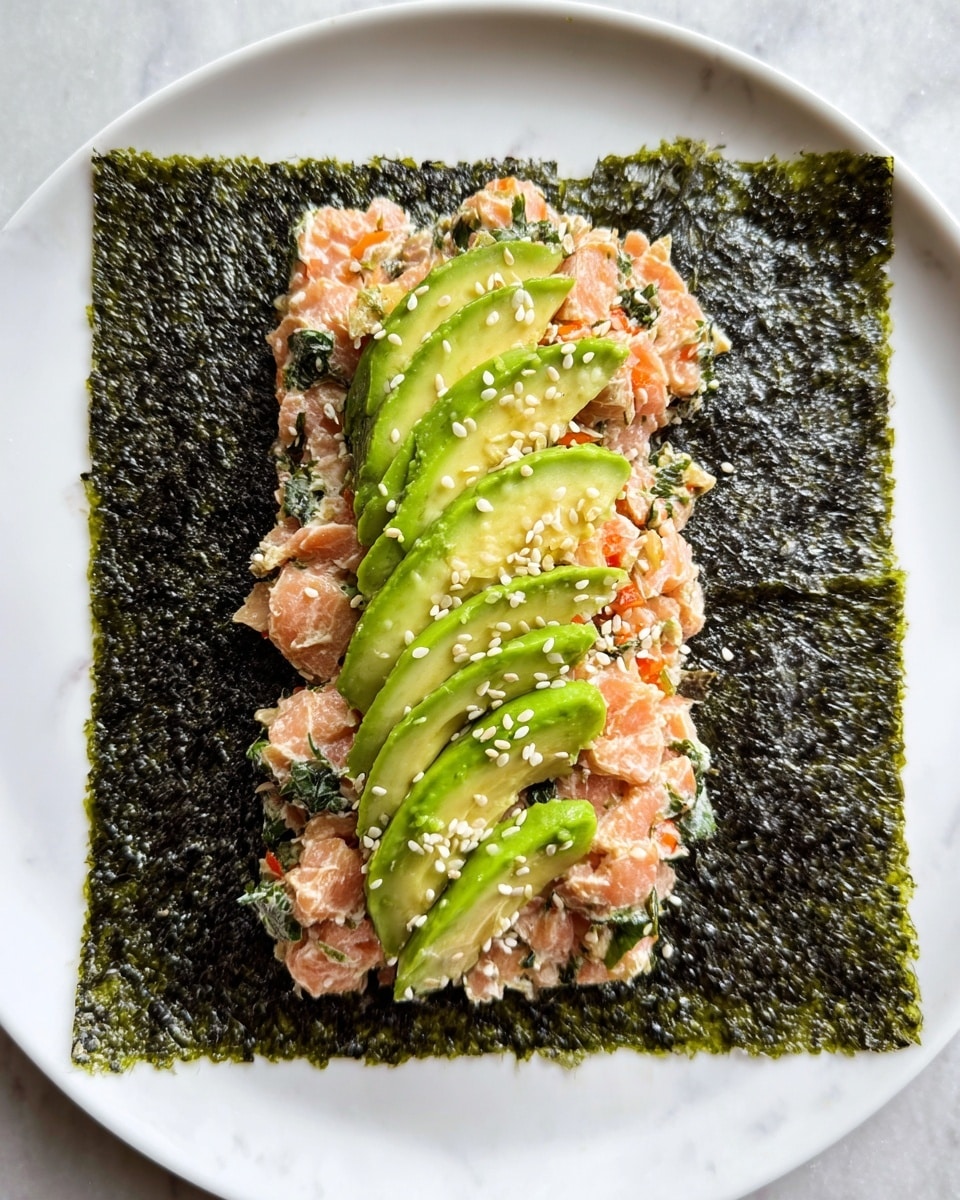 Tuna Salad Nori Wraps Recipe