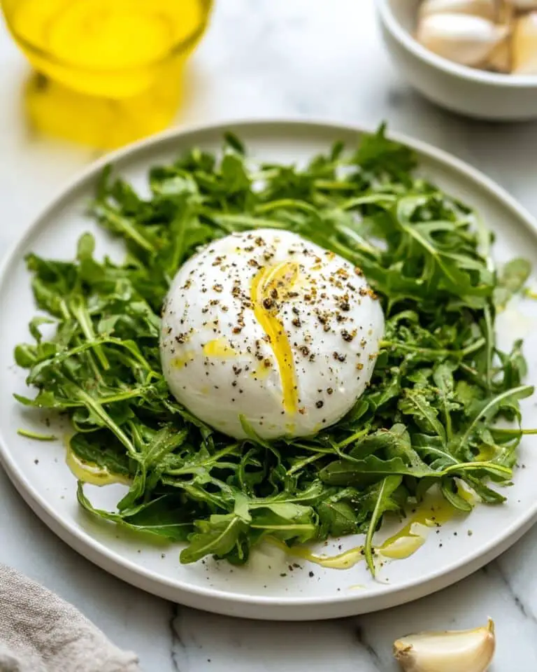 Arugula Burrata Salad Recipe