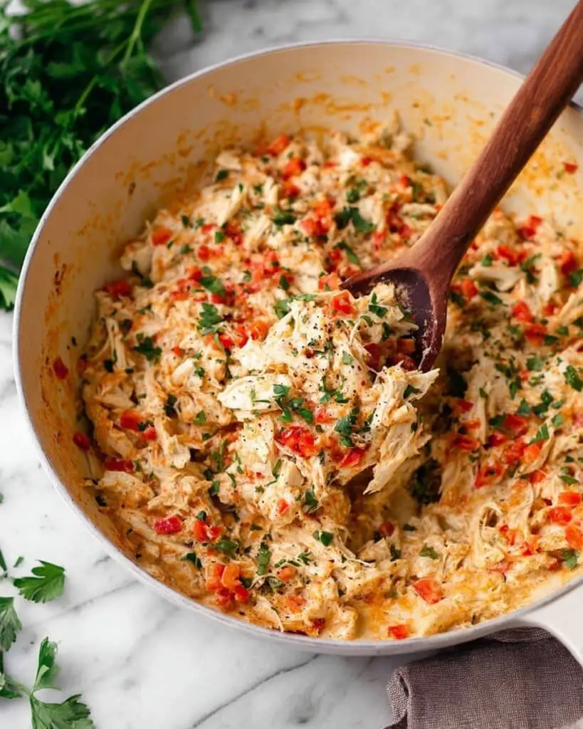 Creamy Buffalo Chicken Casserole Recipe