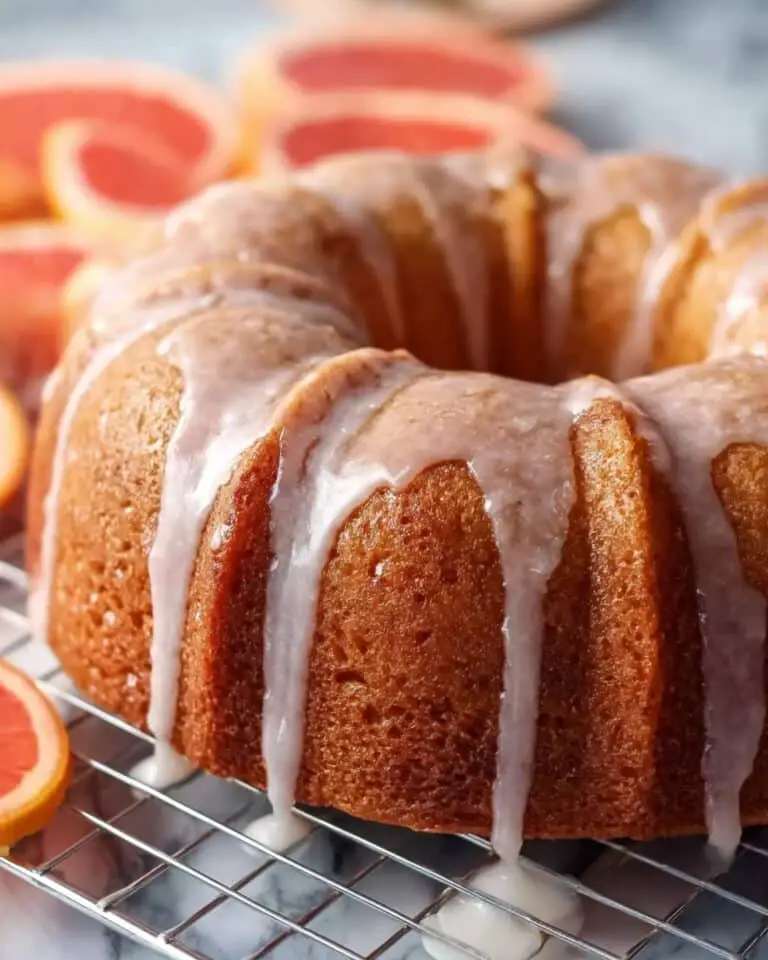Cardamom Grapefruit Yogurt Cake Recipe