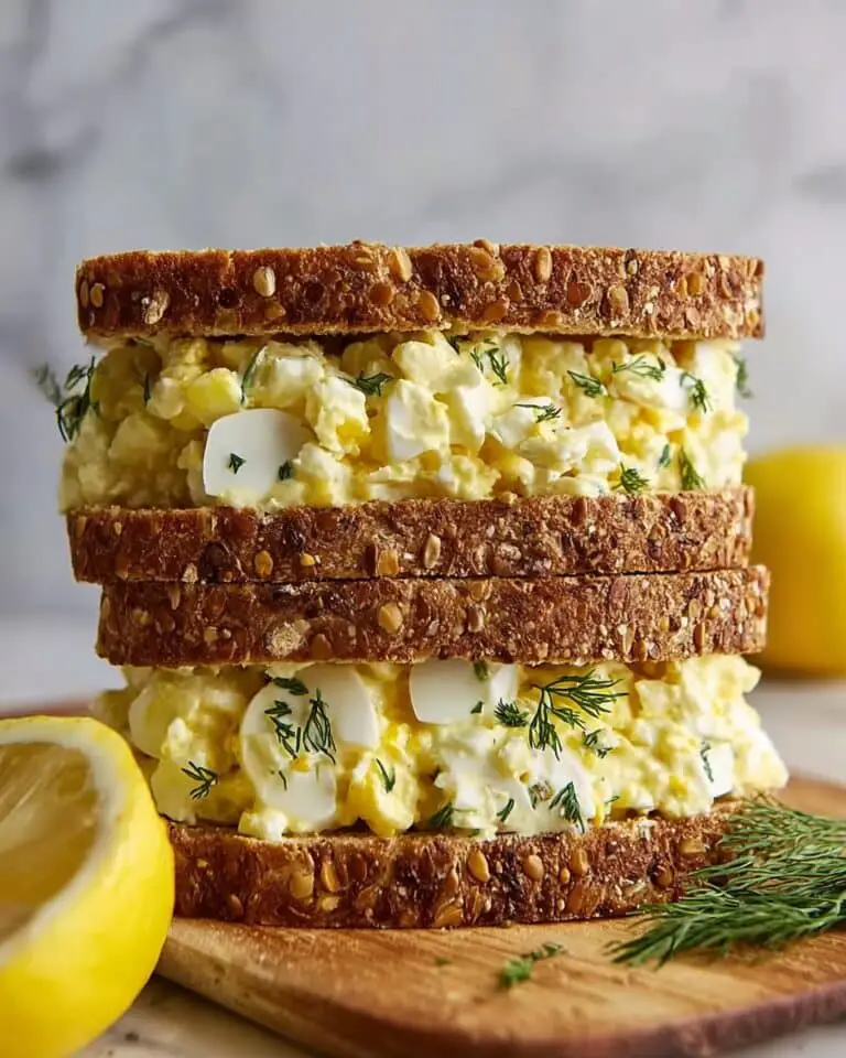 Protein-Packed Cottage Cheese Egg Salad Sandwich Recipe