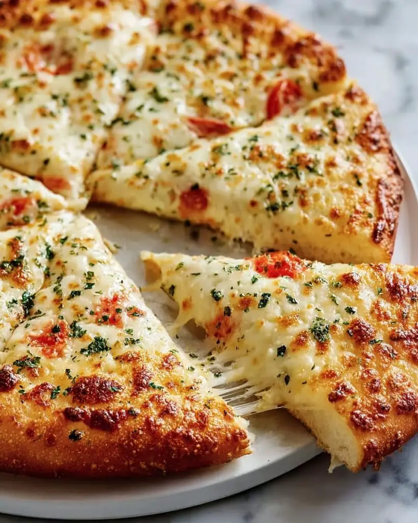 Garlic White Pizza Recipe