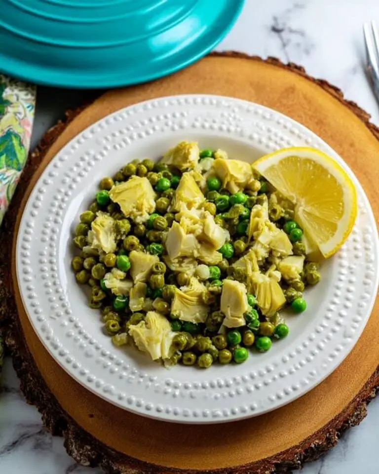 Artichoke & Pea Stew (Araka) Recipe