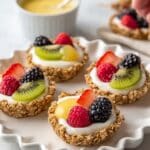 Breakfast Fruit Tarts with Granola Crust Recipe