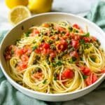 Lemon Capellini Salad Recipe