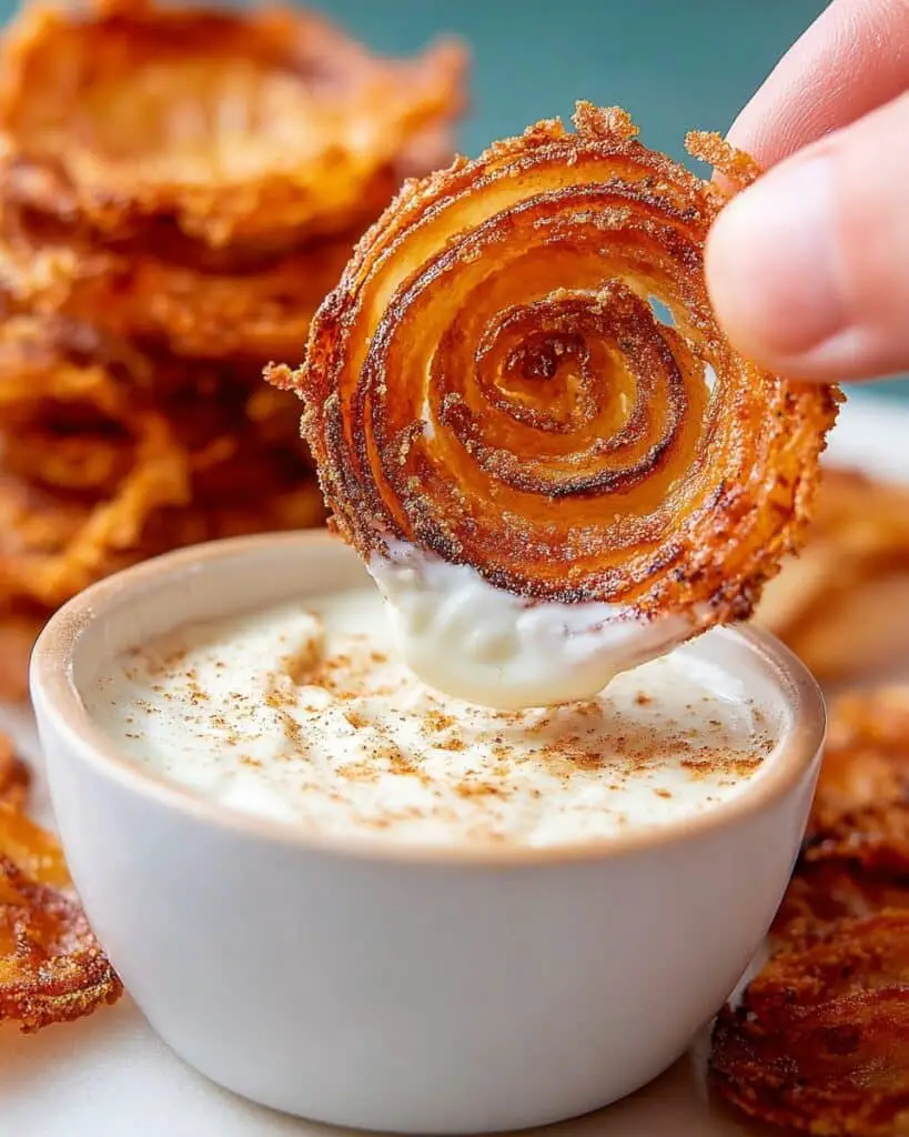 Viral Onion Ring Chips: Easy Crunchy Parmesan and Onion Snack Recipe