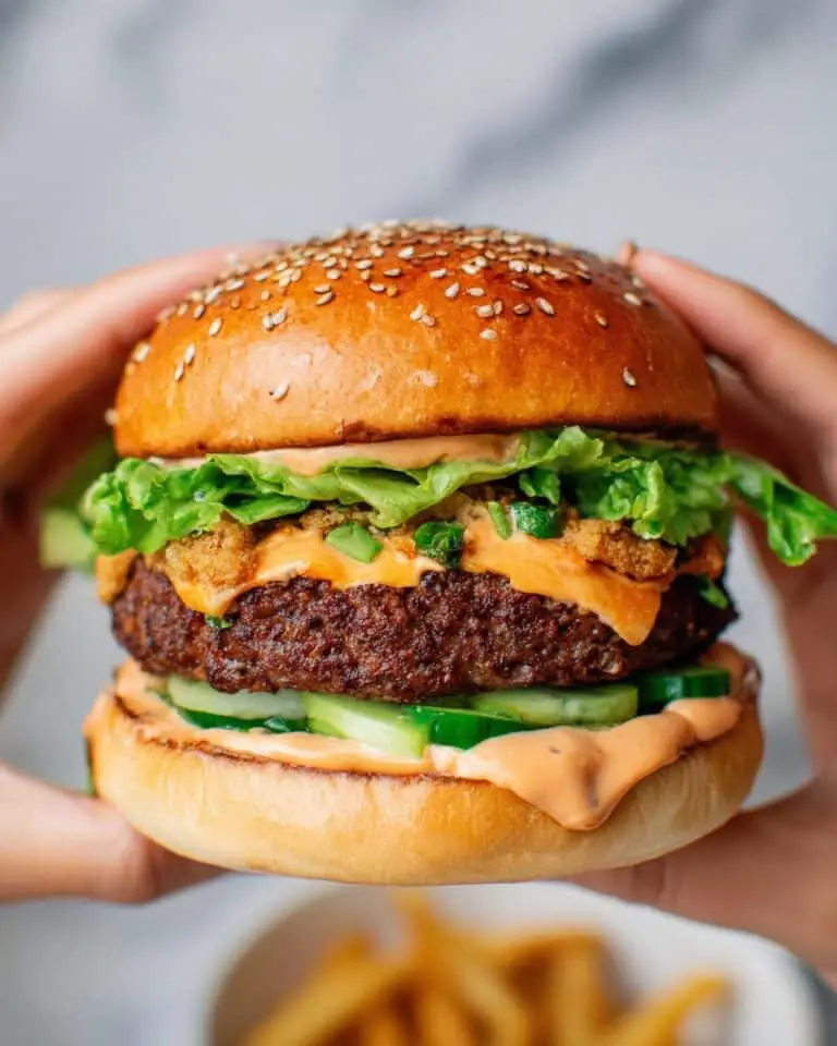 Meaty Vegan Burger Patties (Gluten-Free!) Recipe