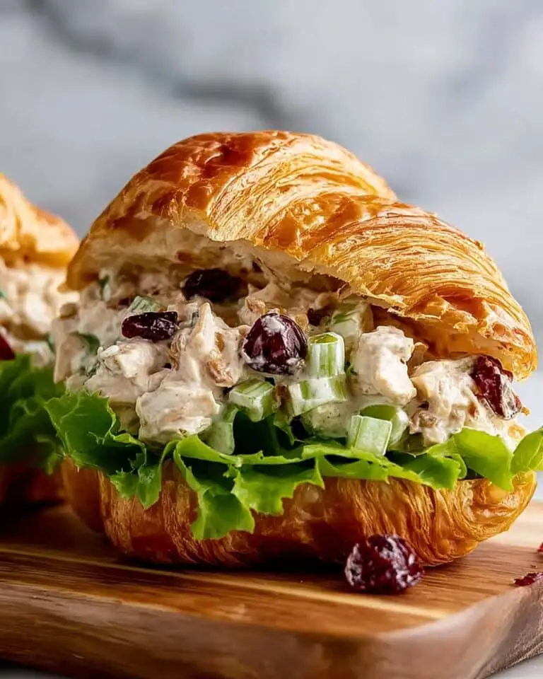 BBQ Honey Mustard Chicken Salad Sandwich Recipe