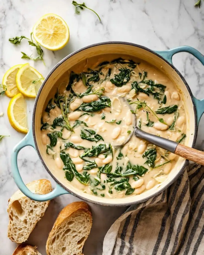 Creamy Miso Butter Beans Recipe