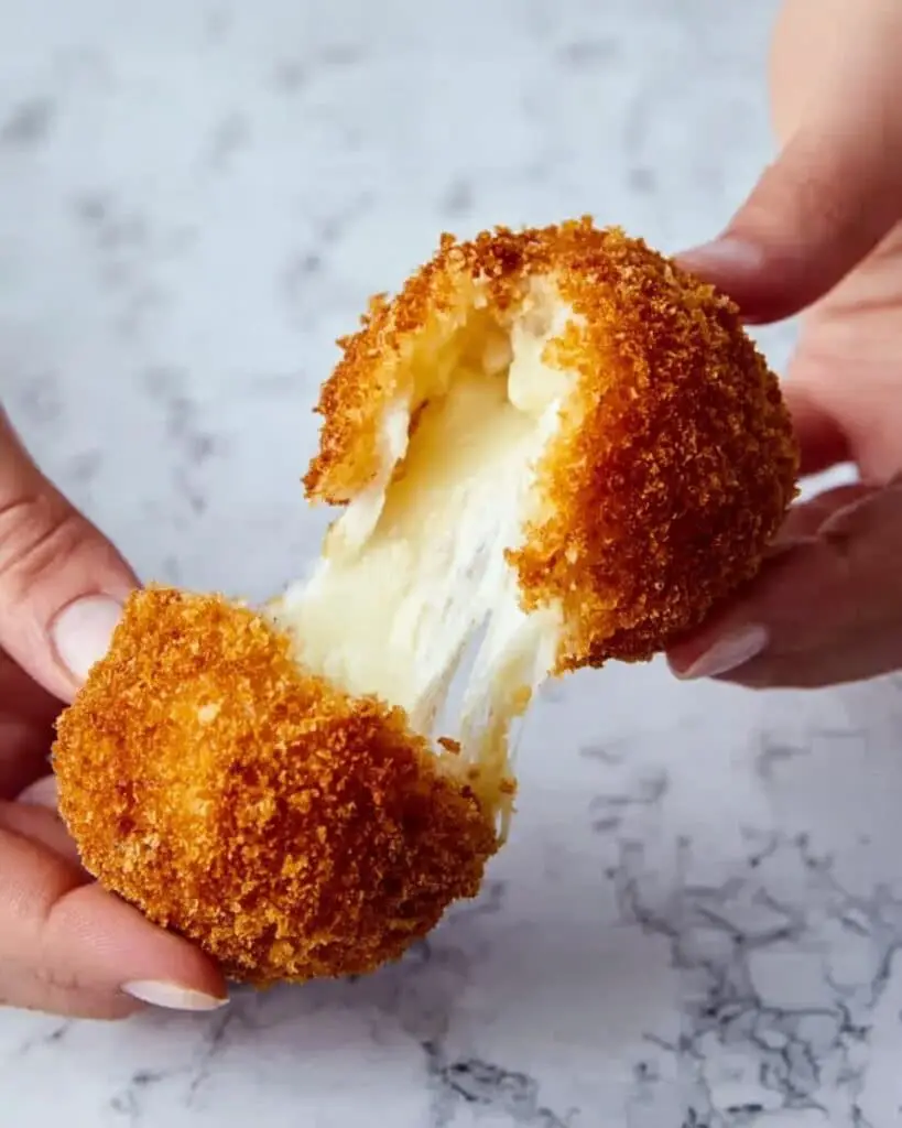 Air Fried Babybel Cheese Bites with Parmesan and Spices Recipe