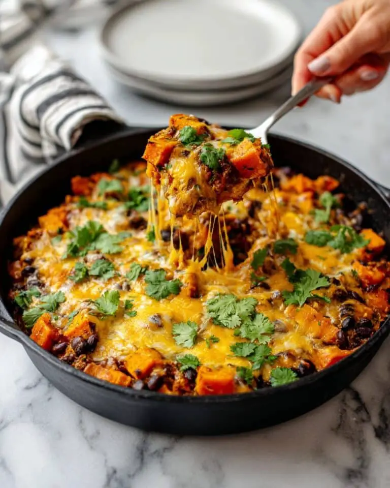 Butternut Squash and Black Bean Enchilada Skillet Recipe