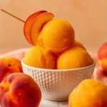 Peach Sorbet: A Refreshing and Fruity Summer Treat Recipe