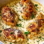 Baked Chicken Ranch with Parmesan and Garlic Recipe