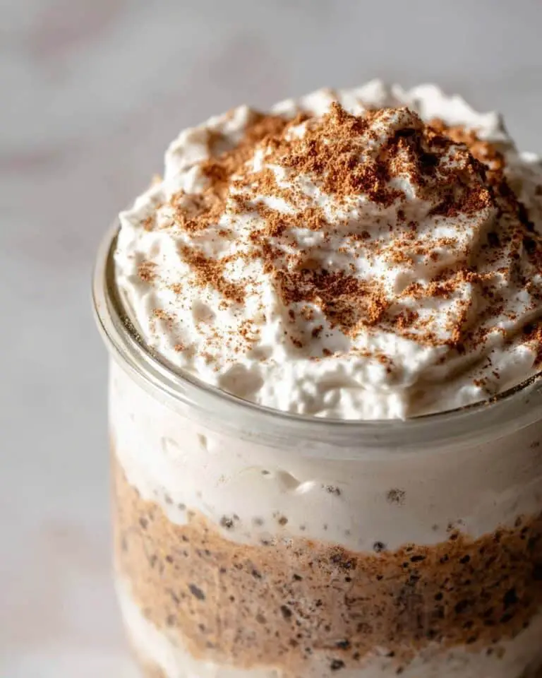 Cinnamon Roll Overnight Oats Recipe