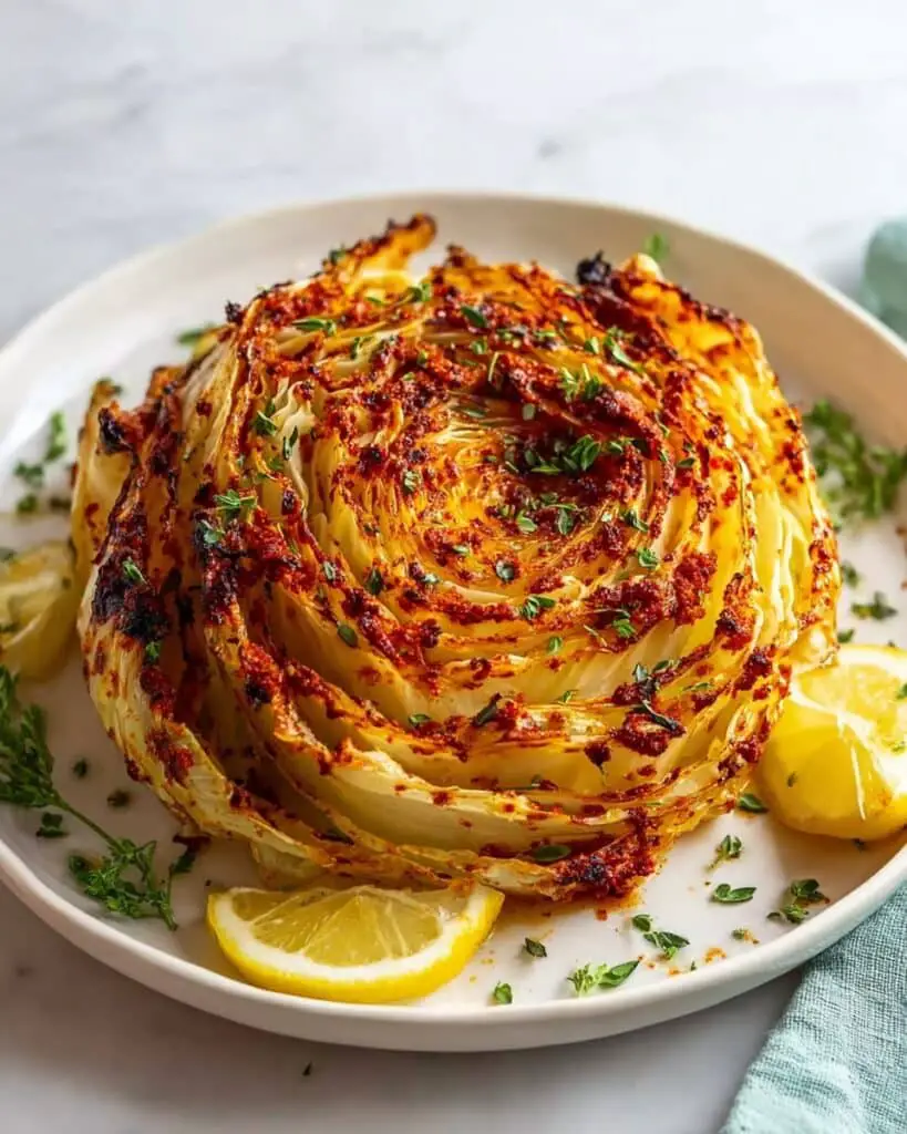 Viral TikTok Cajun Butter Baked Cabbage Recipe