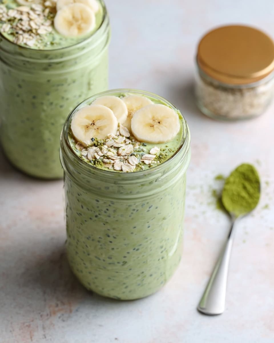 Matcha Overnight Oats Recipe