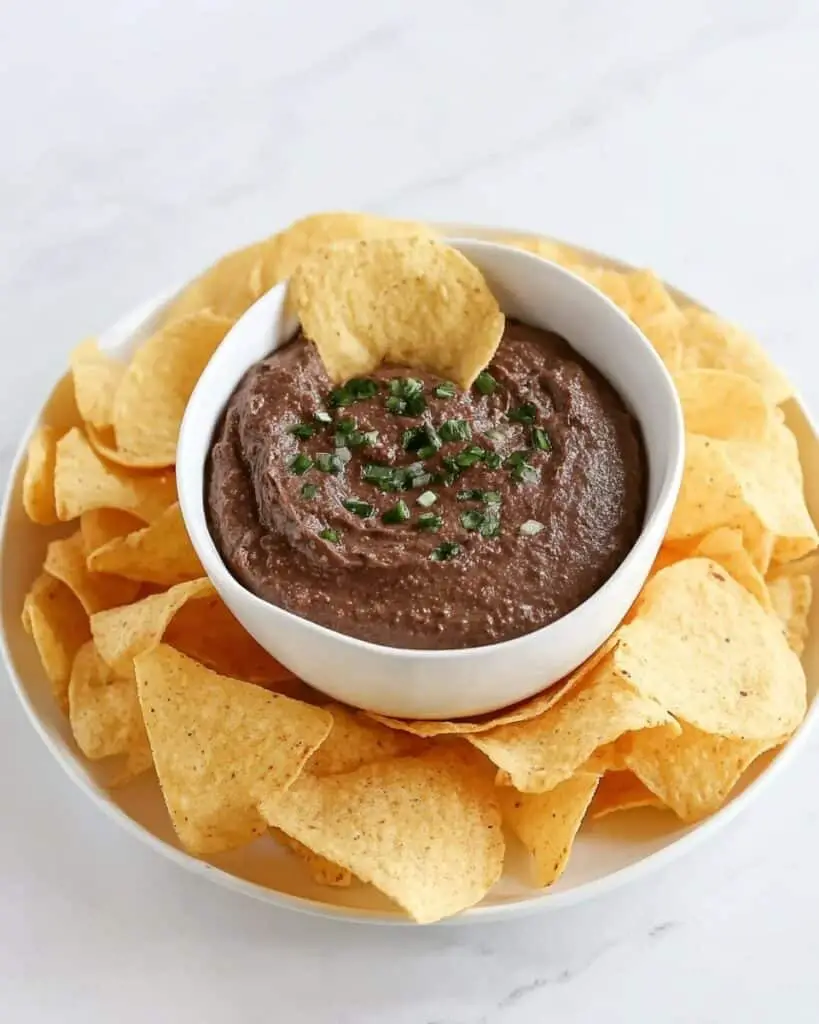 5-Minute Black Bean Dip Recipe