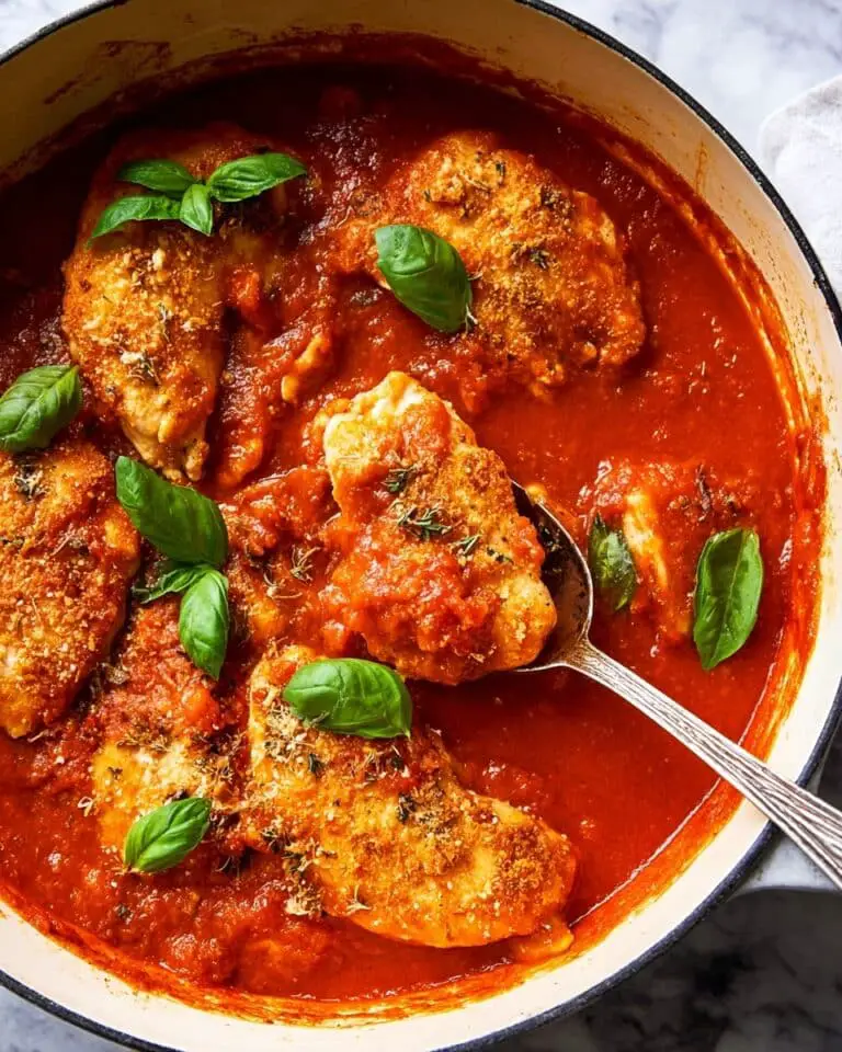 Spicy Chicken Arrabbiata with Herb and Garlic Breadcrumbs Recipe