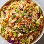 Ramen Noodle Salad with Cabbage (Quick, Crunchy & Delicious) Recipe