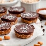 No Bake Peanut Butter Oat Cups Recipe