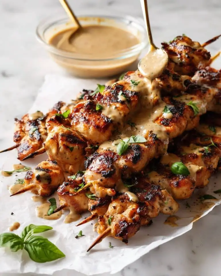 Air Fryer Bang Bang Chicken Skewers Recipe