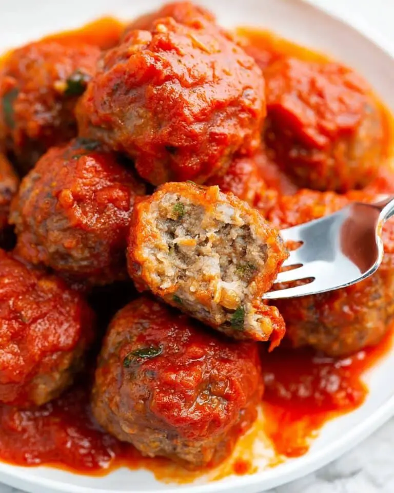 Baked Turkey Zucchini Meatballs Recipe