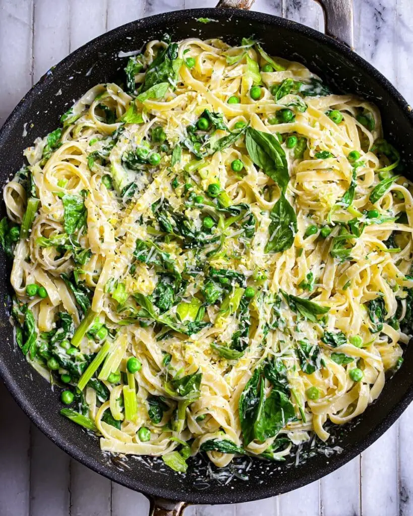 Creamy Pasta Primavera Recipe