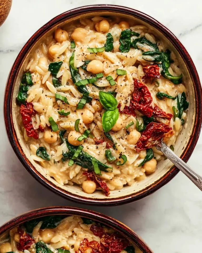 Marry Me Chickpeas and Orzo Recipe