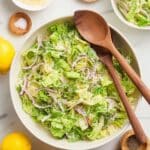 Lemon Parmesan Salad Recipe