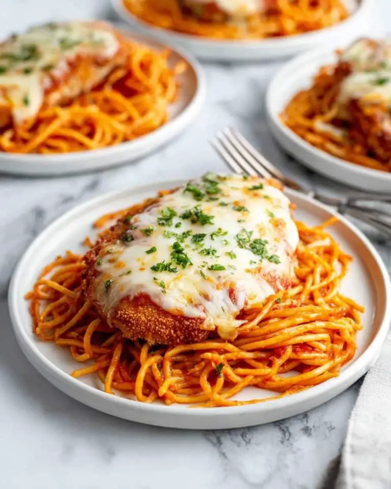 Chicken Parmesan with Spaghetti Recipe
