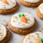 Carrot Cake Cookies with Cream Cheese Frosting Recipe