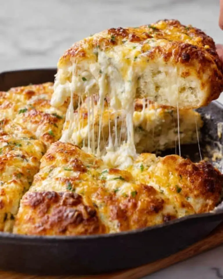 Cheesy Garlic Focaccia Bread Recipe