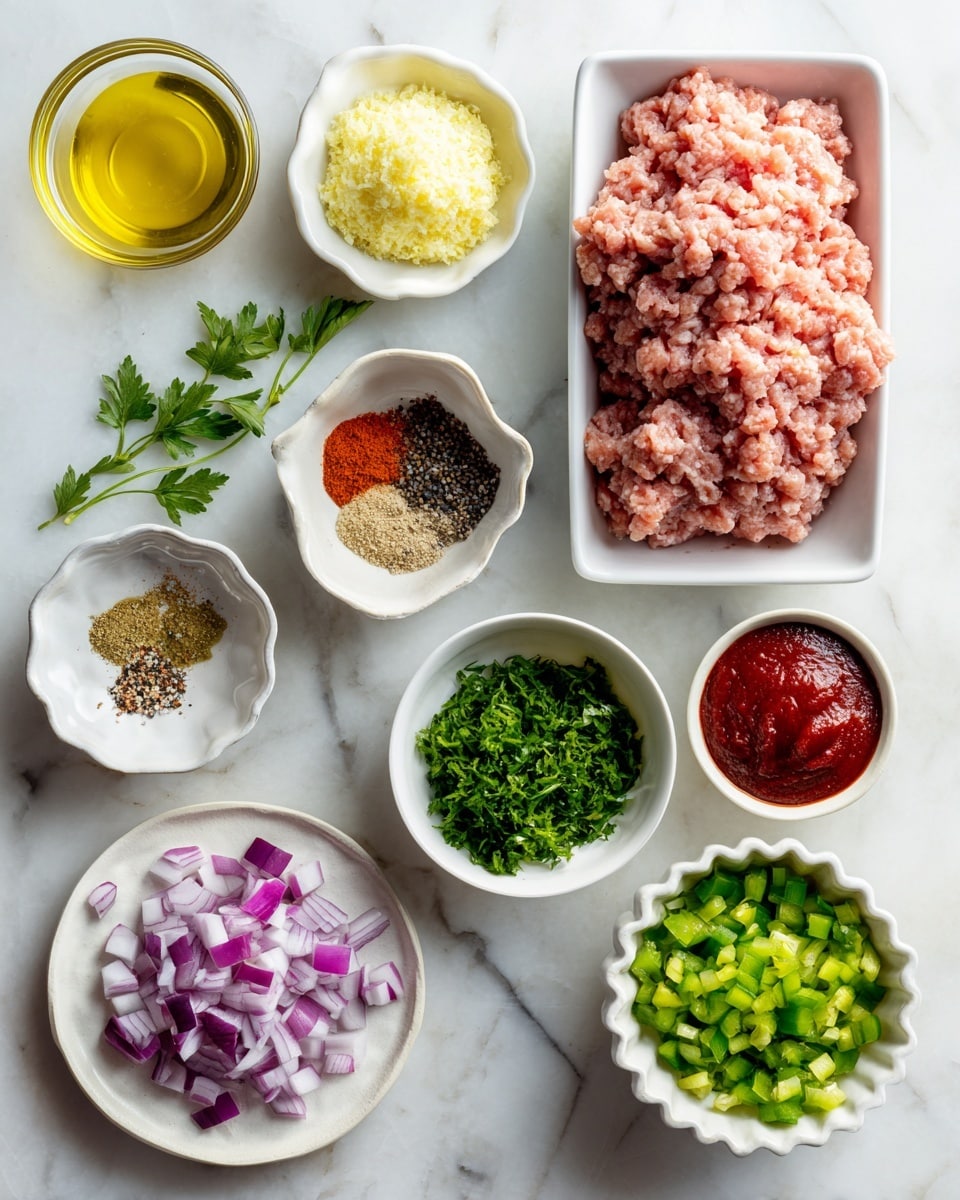 The image shows five long, rectangular pieces of cooked meat arranged side by side on a black grill pan. Each piece has a golden-brown color with hints of darker brown from cooking, and a slightly rough texture with visible small bits of herbs and spices mixed in. The grill pan sits on a white marbled surface with a soft focus on the background, suggesting a cozy setting. The meat strips have slightly uneven edges, giving a homemade look. photo taken with an iphone --ar 4:5 --v 7