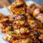 Garlic Chili Chicken Skewers Recipe