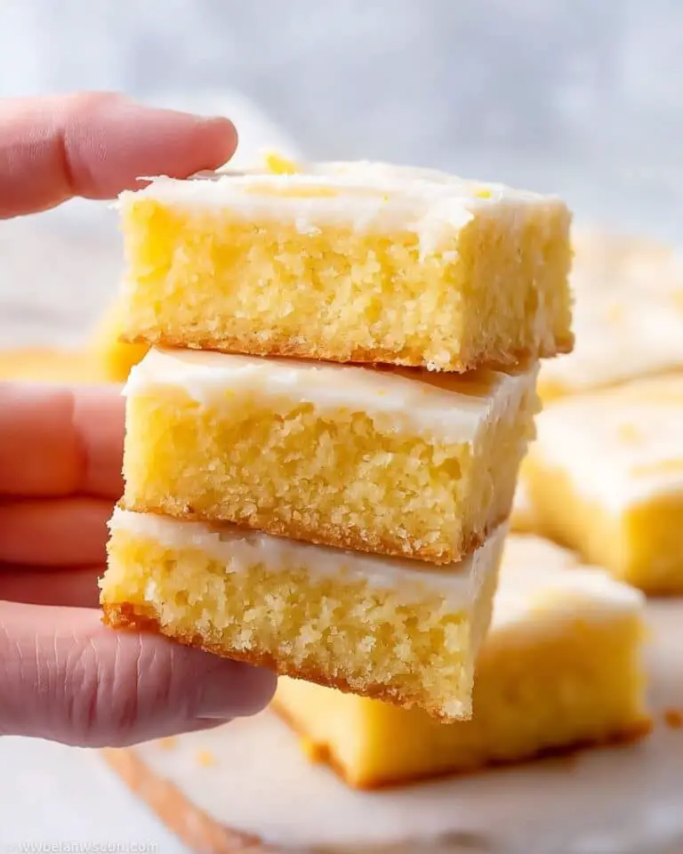 Gluten Free Lemon Brownies Recipe
